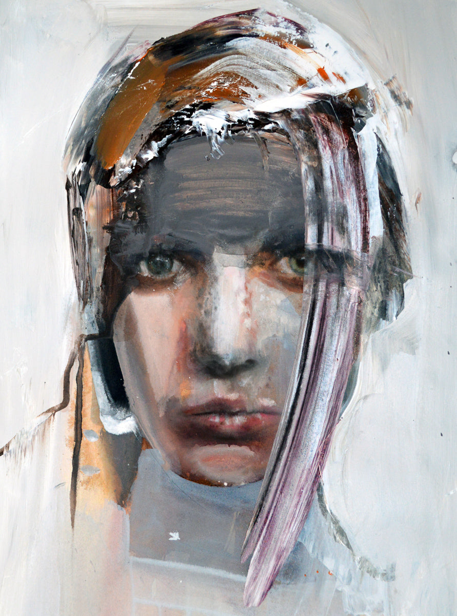 Martha Zmpounou "Portrait Study #45"