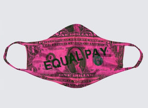 Michele Pred "Equal Pay Mask"