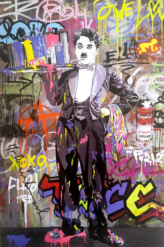 Mr. Brainwash "Charlie Chaplin"