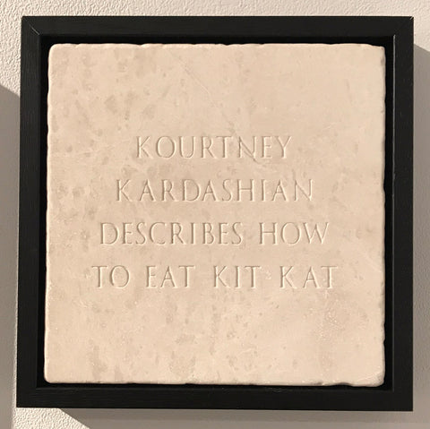 Sarah Maple "Kourtney Kardashian Describes How To Eat Kit Kat"