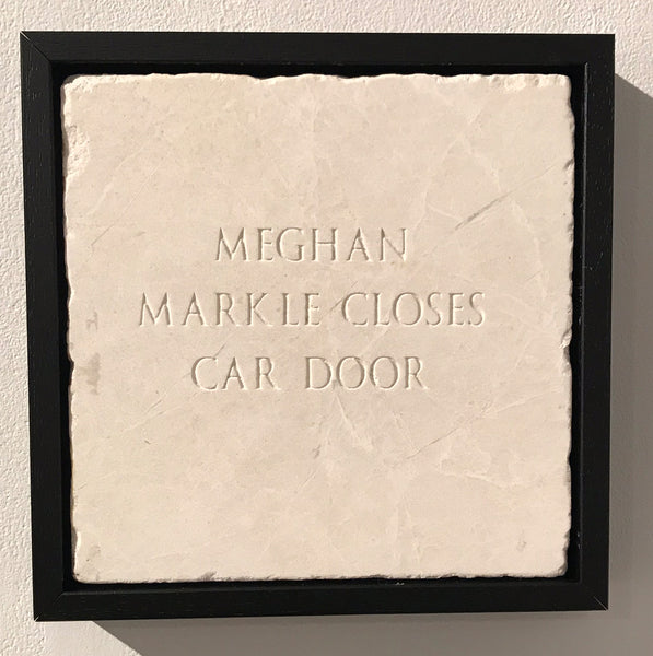 Sarah Maple "Meghan Markle Closes Car Door"
