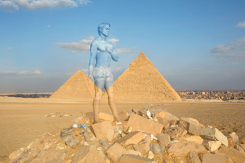 Trina Merry "Lost in Wonder: Pyramids Of Giza"